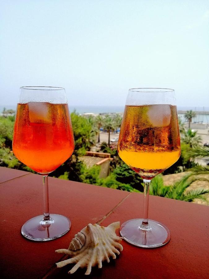 La Terrazza Di Pollon Villa San Leone Exteriör bild