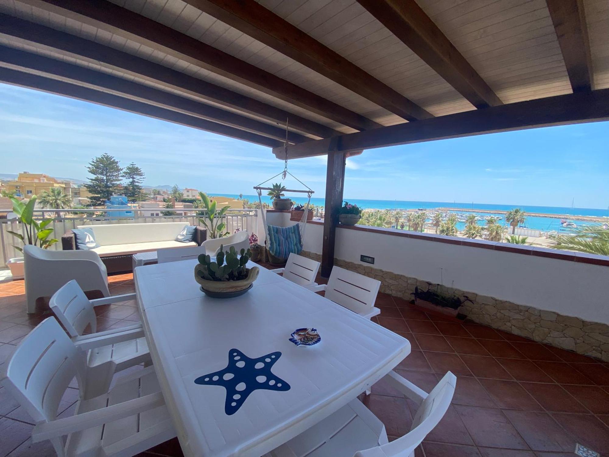La Terrazza Di Pollon Villa San Leone Exteriör bild
